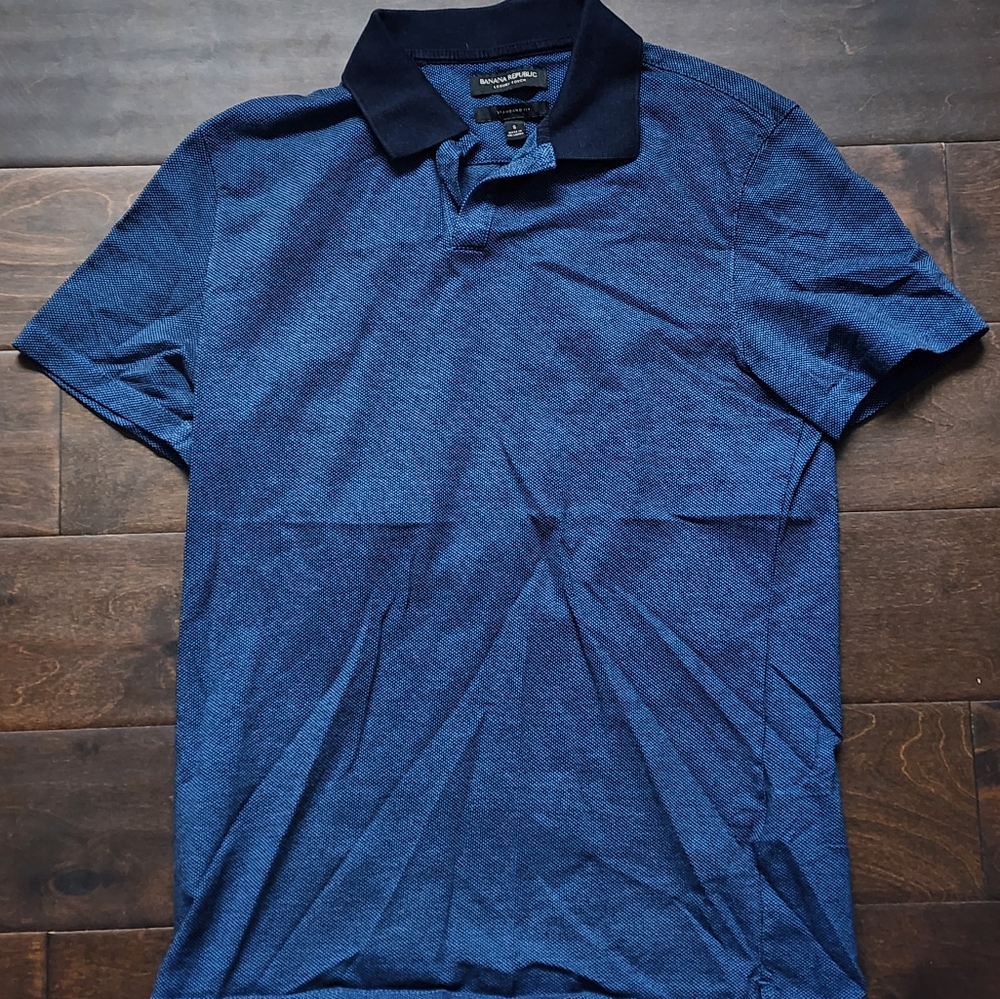 Banana Republic Navy Polo Shirt